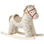 Kids Concept Gyngehest - Horse Dotty - White/Beige