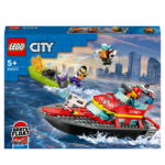 LEGO City 60373 Brandvæsnets redningsbåd