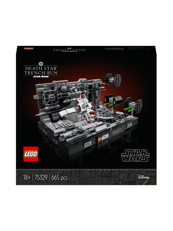 LEGO Star Wars 75329 Diorama med Dødsstjerne-angreb