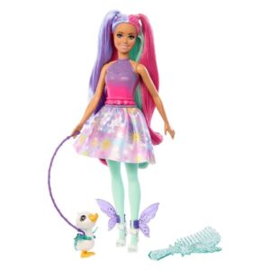 Mattel Barbie A Touch of Magic Fashion Doll Pink Purple Hair