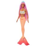 Mattel Barbie Mermaid Doll with Shell Fin