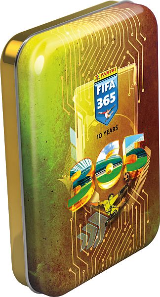 Panini Adrenalyn XL: FIFA 365 2025 Nordic Edition - Pocket Tin (Mini) - 4 Booster Packs + 4 Limited-Kort