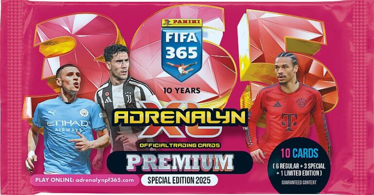 Panini Adrenalyn XL: FIFA 365 2025 Special Edition - Premium Booster Pakke - Booster Pack