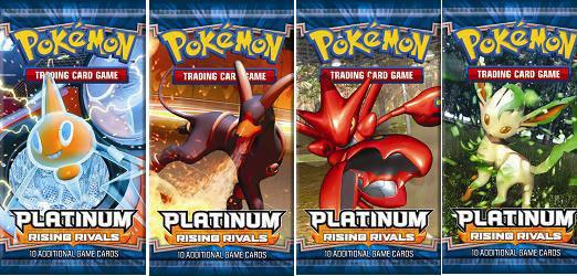 Pokemon Booster Pakke - P02 - Platinum: Rising Rivals Booster Pack