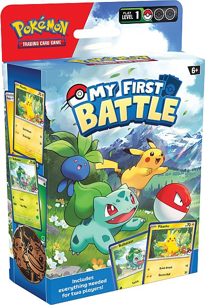 Pokemon My First Battle 2023: Bulbasaur vs. Pikachu