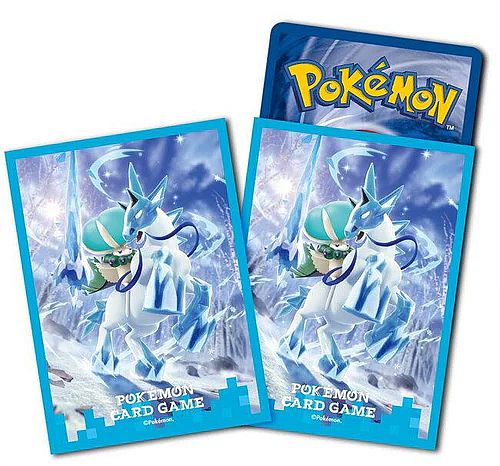 Pokemon - Sword & Shield: Chilling Reign (Silver Lance): Ice Rider Calyrex - Deck Protector - 64 lommer - Pokemon Deck Shield Sleeves