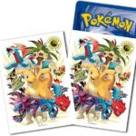 Pokemon - Sword & Shield: Evolving Skies (Blue Sky Stream): Dragon Type Fighters - Deck Protector - 64 lommer - Pokemon Deck Shield Sleeves