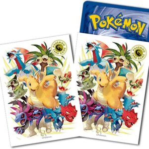 Pokemon - Sword & Shield: Evolving Skies (Blue Sky Stream): Dragon Type Fighters - Deck Protector - 64 lommer - Pokemon Deck Shield Sleeves