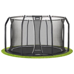 Salta Trampolin Royal Baseground Ø427 cm, sort inkl. sikkerhedsnet