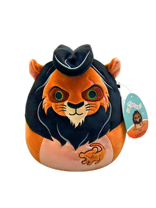 Squishmallows Scar Plush Disney Lion King 30th Annivesary 20 cm