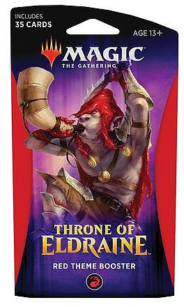 Throne of Eldraine Theme Booster Pack: Red (RÃ¸d) (Magic the Gathering)