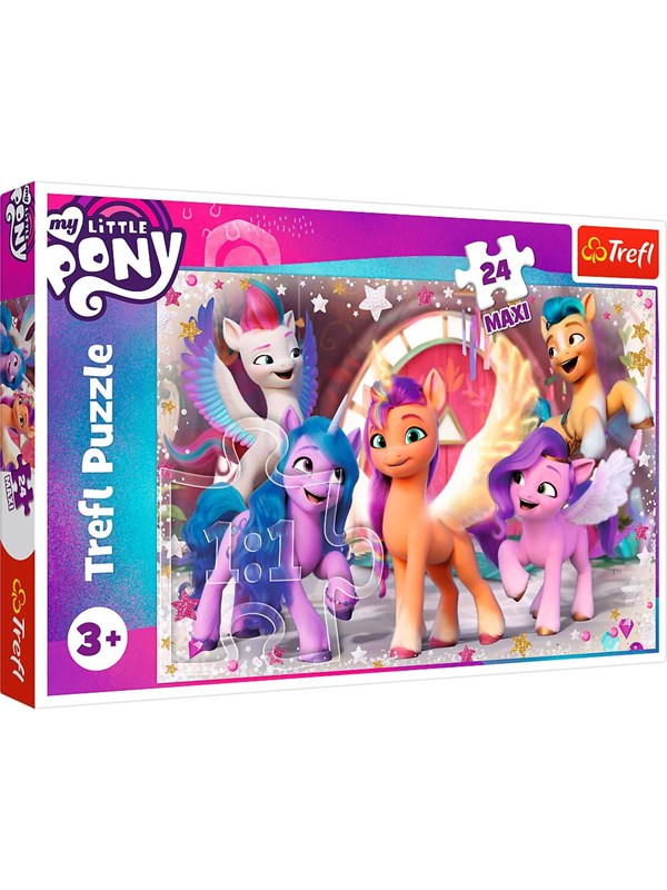 Trefl Puzzle - My Little Pony Movie - The Joy of the Ponies (24 Maxi pieces) Floor