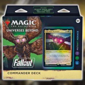 Universes Beyond: Fallout - Commander [EDH] Multiplayer Magic Deck: V4 - Mutant Menace - 100 kort