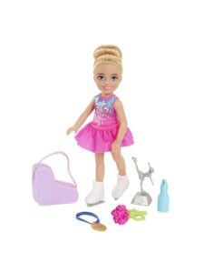 Barbie Chelsea Can Be Playset With Blonde Chelsea Ice Skater Doll (15 cm)