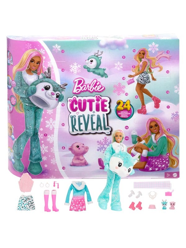 Barbie Cutie Reveal Advent Calendar 2023