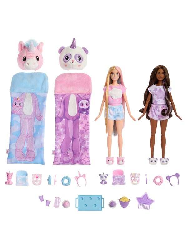 Barbie Cutie Reveal Slumber Party Gift Set