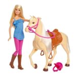 Barbie Doll & Horse Playset