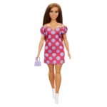 Barbie Fashionistas Doll - Brunette Pokadot Dress