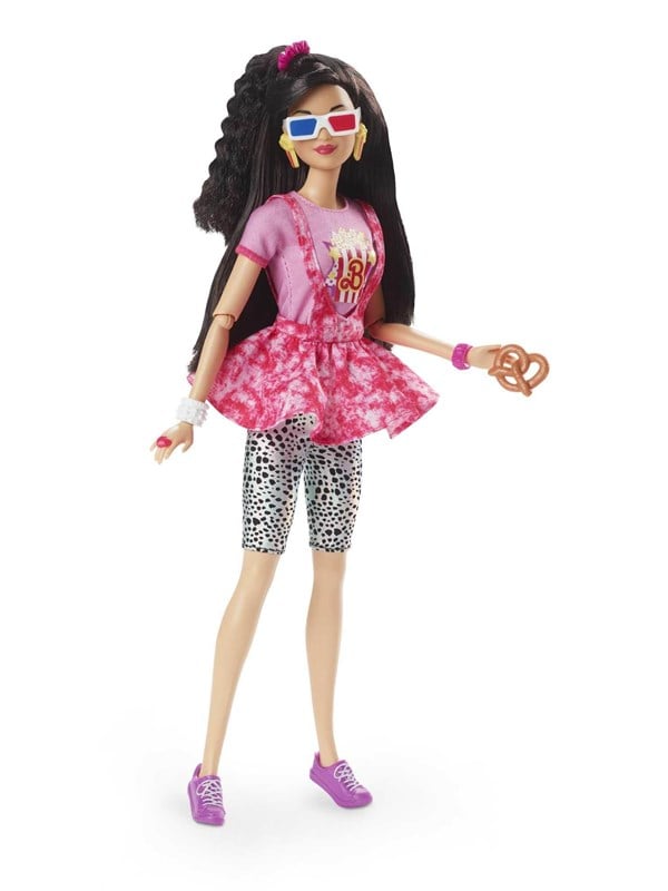 Barbie Rewind 80s-Inspired Movie Night Doll 30cm