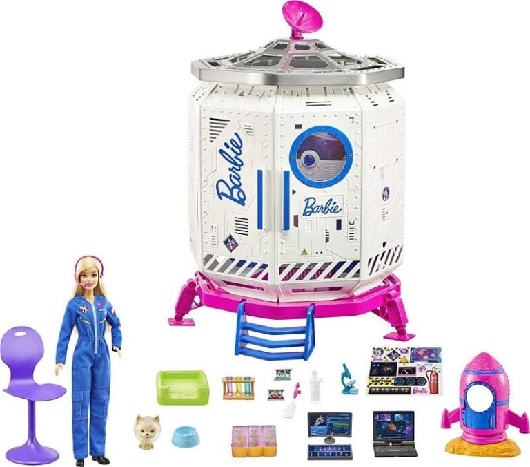 Barbie - Space Discovery Legesæt Med Dukke - 20+ Dele