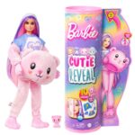 Barbiedukke Cutie Reveal Cozy Dozy Bjørn