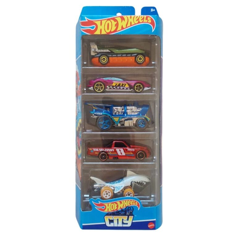 Hot Wheels Biler City - 5 Pak