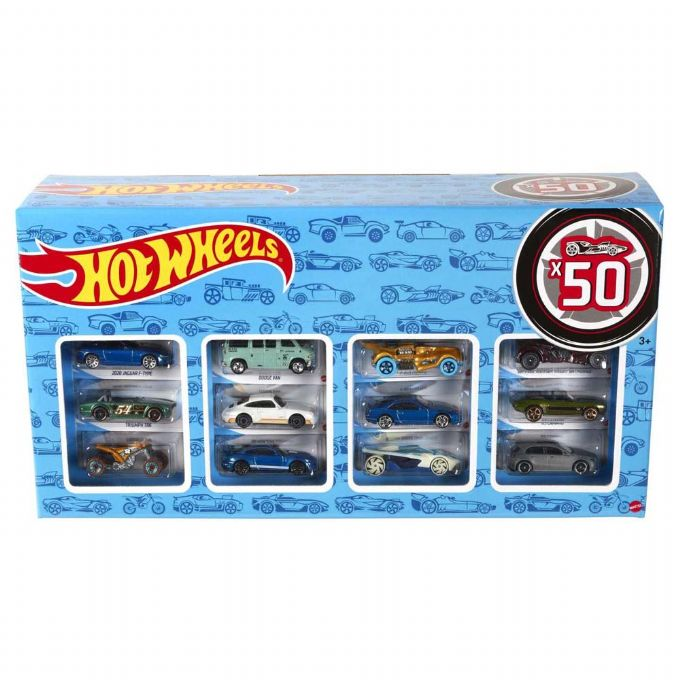 Hot Wheels Biler Gaveæske 50-pack