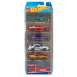 Hot Wheels Biler Nissan - 5 Pak