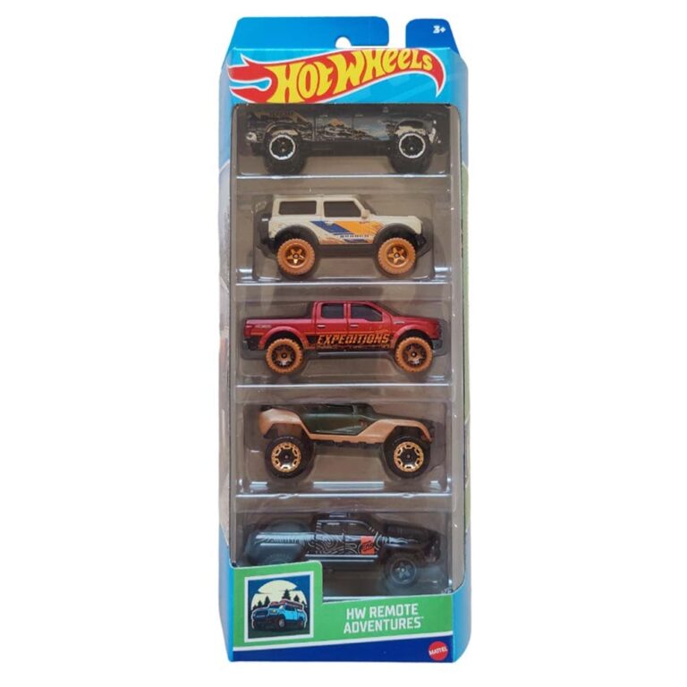 Hot Wheels Biler Remote Adventures - 5 Pak