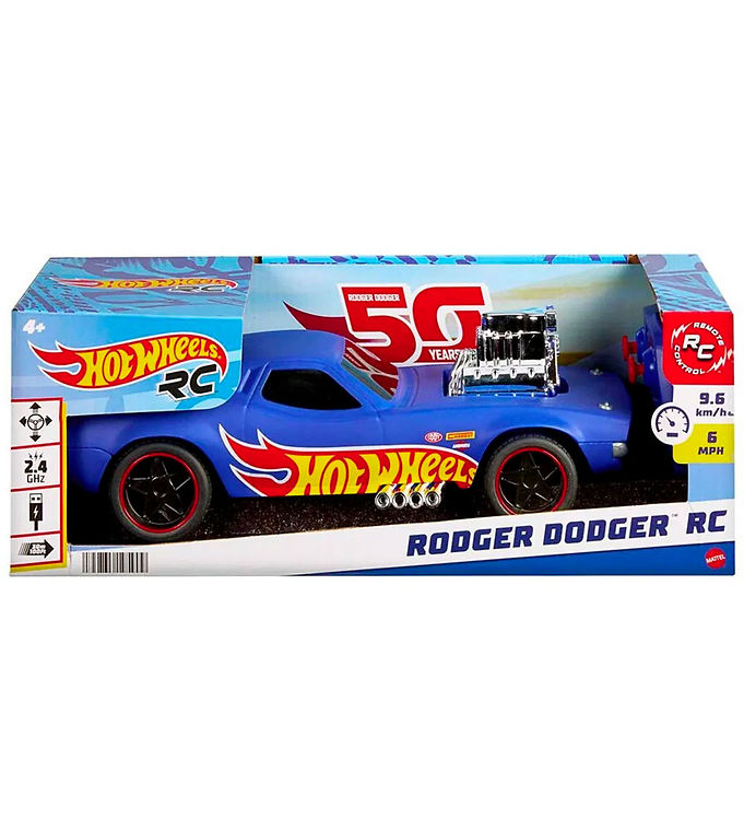 Hot Wheels Fjernstyret Bil - Rodger Dodger 1:16