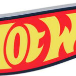 Hot Wheels Shaped Logo Light