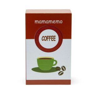 MaMaMeMo Legemad kaffebønner pakke i træ