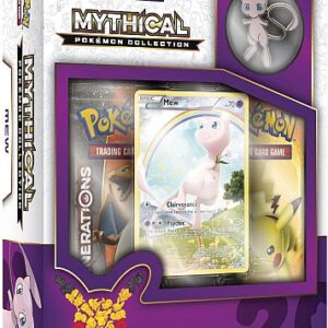 Pokemon Generations (20th Anniversary) - Mythical Collection: Mew - 2 Boosters, Promo & Pin