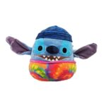 Squishmallows Stitch in beanie Hat Tie Dye