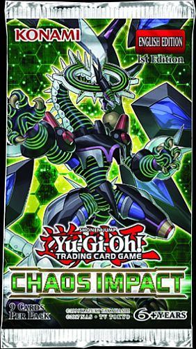 Yu-Gi-Oh! Booster Pakke Chaos Impact