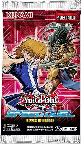 Yu-Gi-Oh! Booster Pakke Speed Duel: Scars of Battle Booster Display - Box med 36 Pakker