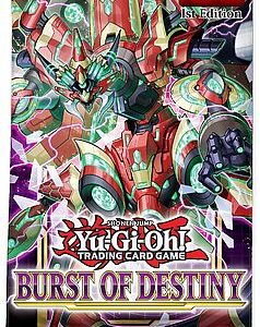 Yu-Gi-Oh! Burst of Destiny Booster Pack