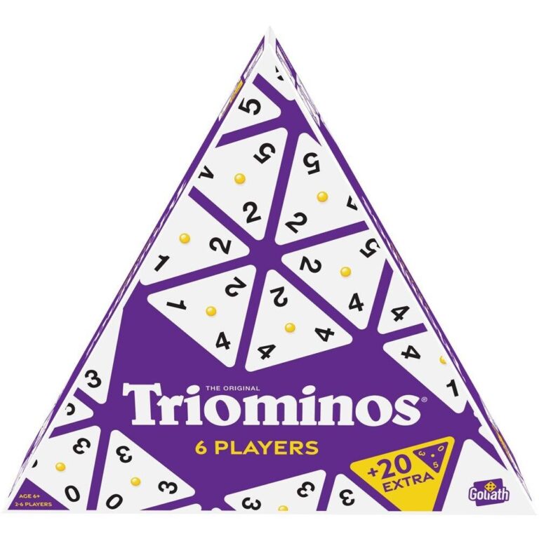 Spil, Triominos for 6 spillere, fra 6 år