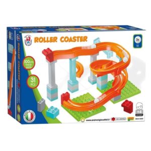 Androni Marble track Roller Coaster Set 31 pieces.