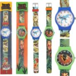 Armbåndsur Til Børn - Dinosaur - Silikone - Dino World - Assorteret