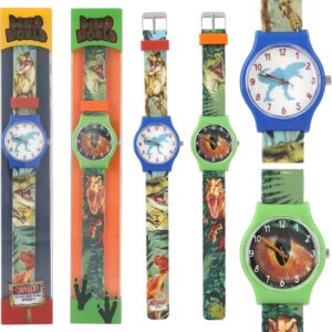 Armbåndsur Til Børn - Dinosaur - Silikone - Dino World - Assorteret