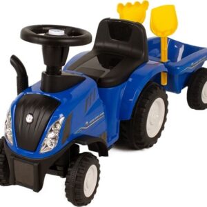 Babytrold - Traktor Gåbil - Blå