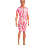 Barbie Dukke - 30 cm - Fashionista Ken Printed Boiler Suit