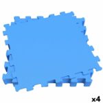 Børne Puslespil Aktive Blå 9 Dele Eva Gummi 50 x 0,4 x 50 cm (4 enheder)