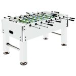 Bordfodboldbord 60 kg 140x74,5x87,5 cm hvid