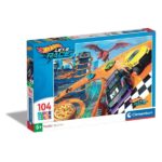 Clementoni Jigsaw Puzzle Super Color Hot Wheels 104pcs.