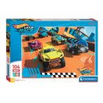 Clementoni Jigsaw Puzzle Super Color Maxi Hot Wheels 104pcs. Floor