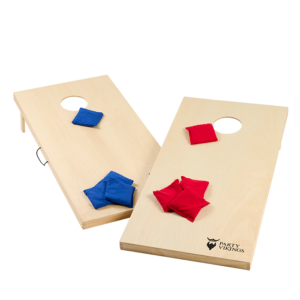 Cornhole sæt 120x60 (Officielle mål) - Inkl 8 kasteposer PartyVikings