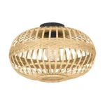 EGLO Amsfield Loft E27 Ø450 Natur - Loftlampe - 43723