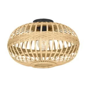 EGLO Amsfield Loft E27 Ø450 Natur - Loftlampe - 43723